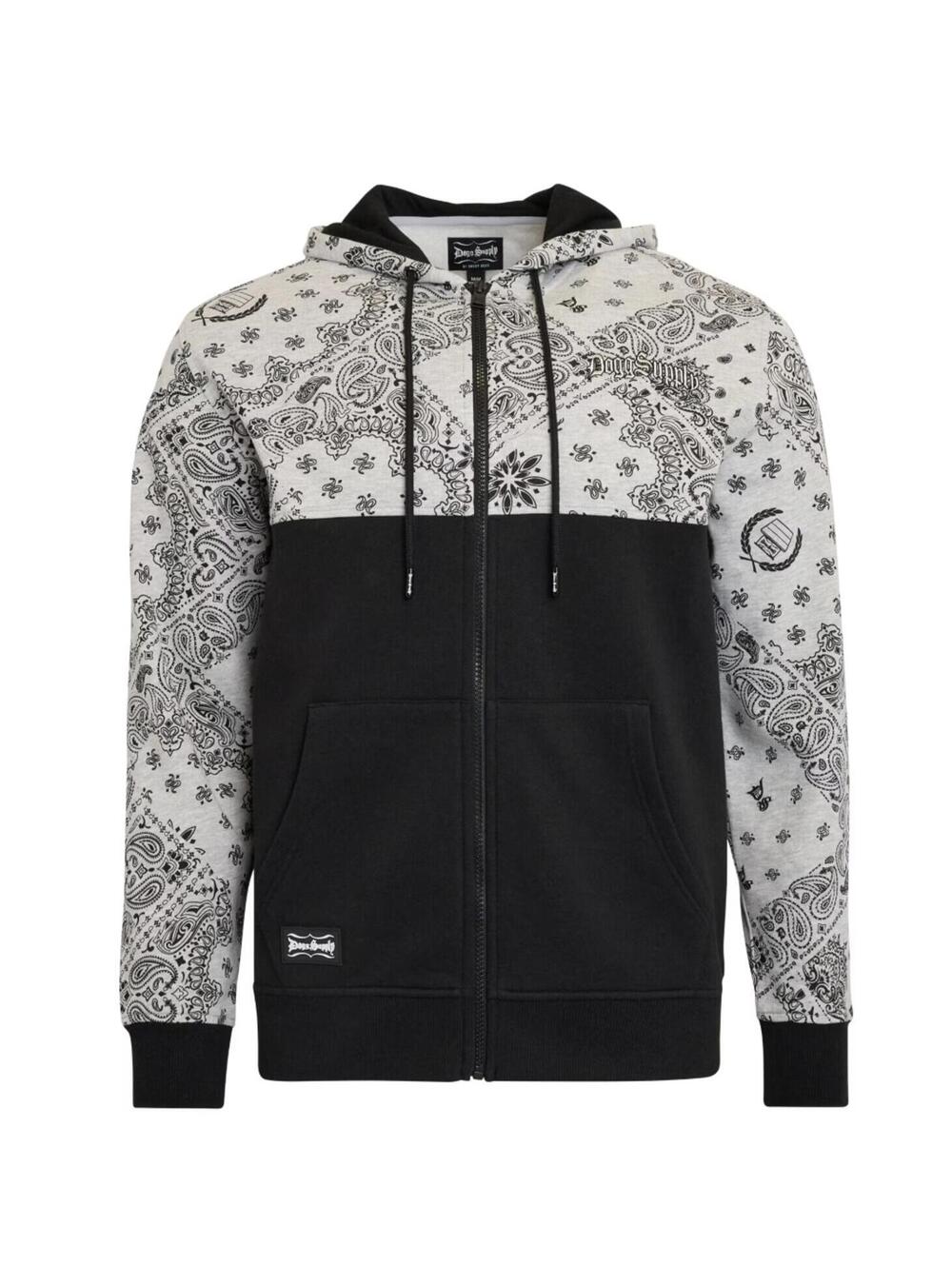 Dogg Supply Bandana Printed Matching Sweat Set (2 Pieces)